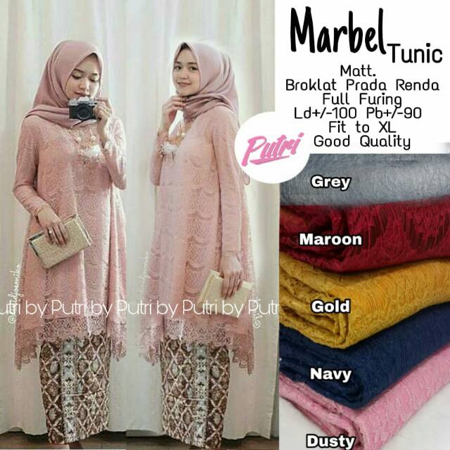 Marbel tunik