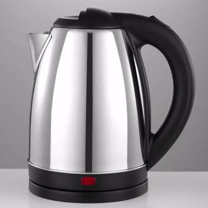 [ COD ] Teko listrik Kettle Electric Kapasitas 2 LITER /  Pemanas Air Pembuat Kopi Teh / teko kans jug kettle pemanas perus air panas dingin es kopi teh susu mi gelas hotel apartement kost kontrakan bisa di lepas hemat tempat multifungsi