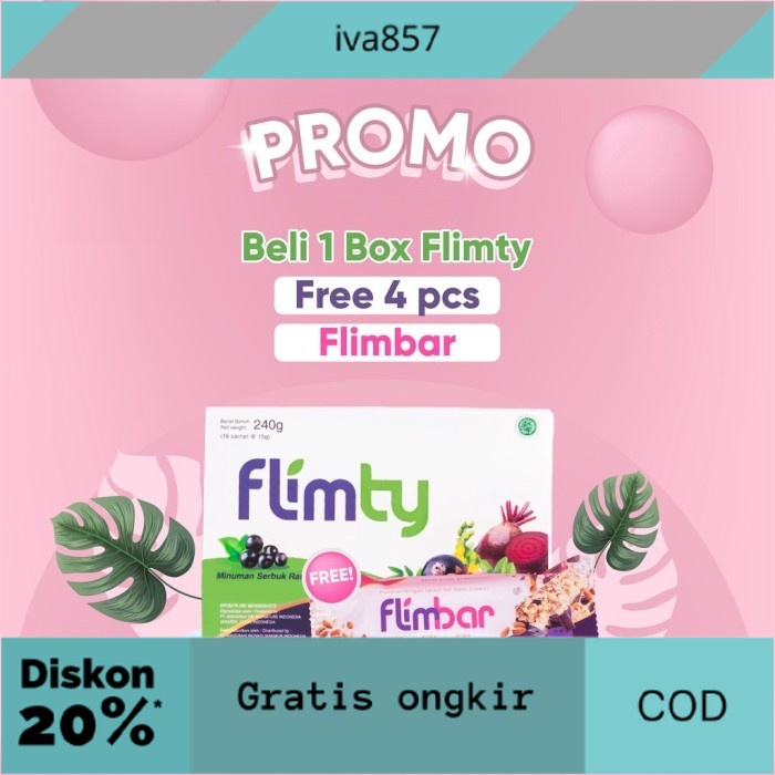 

PROMO FLIMTY PONTIANAK PER BOX BLACKCURRANT DAN RASPBERRY FIBER MINUMAN - BLACKCURRANT GRATIS ONGKIR