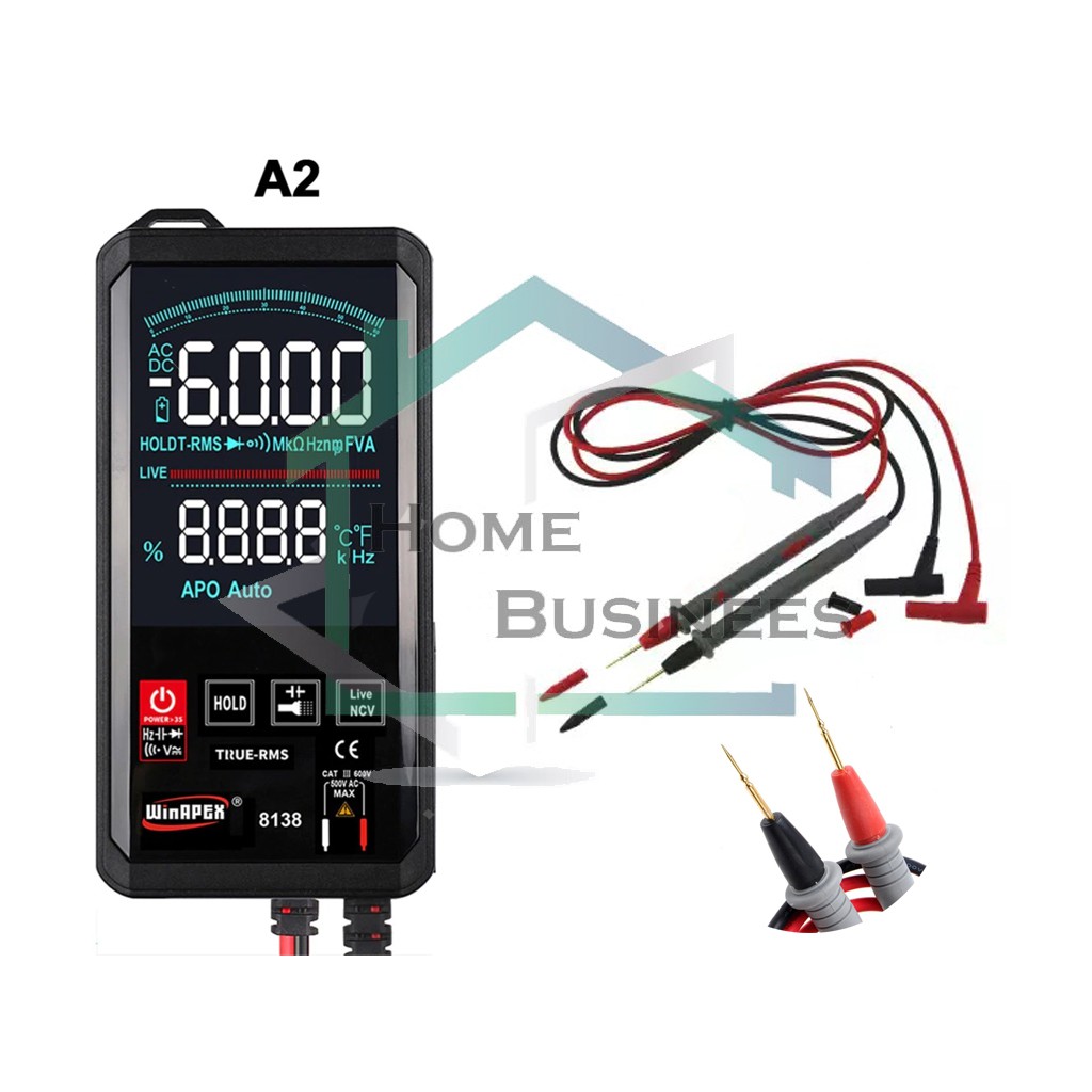 Multitester Avometer Digital AC DC Winapex ET8136 ET8138 ET 8136 8138