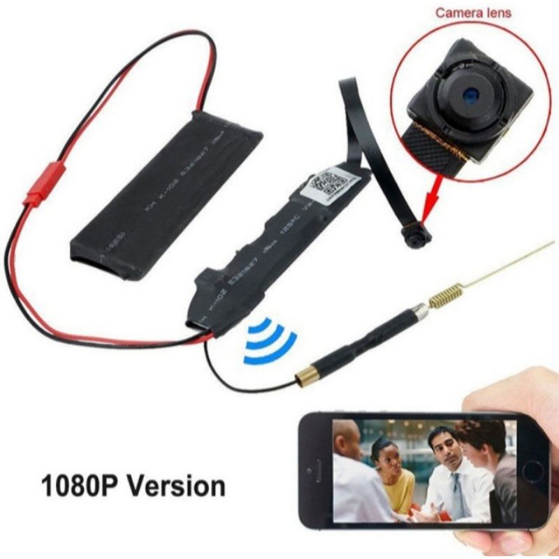 Spy Camera | Ip Wireles Wifi Ip Hidden 1080P SpyCam Super Mini Full HD