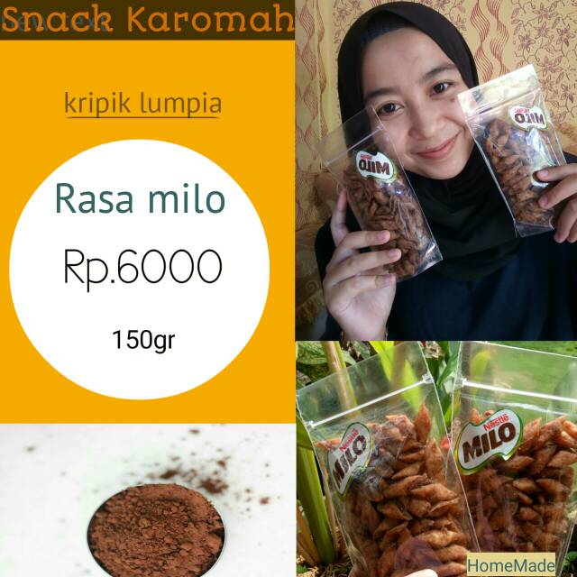 

Lumpia rasa milo 150gr