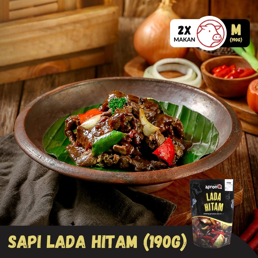 

APRONQ LADA HITAM SAPI 190 GRAM (MEDIUM)