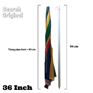 Payung Tenda / Taman UK-36 inch = 90 -180cm packing FULL Dus