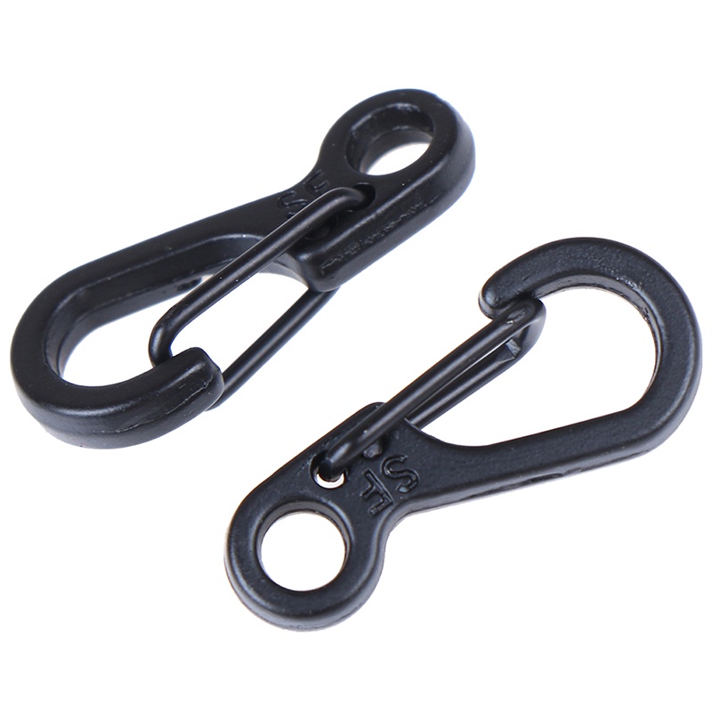 (E2id &amp; &gt; 10pcs Carabiner Mini Untuk Camping