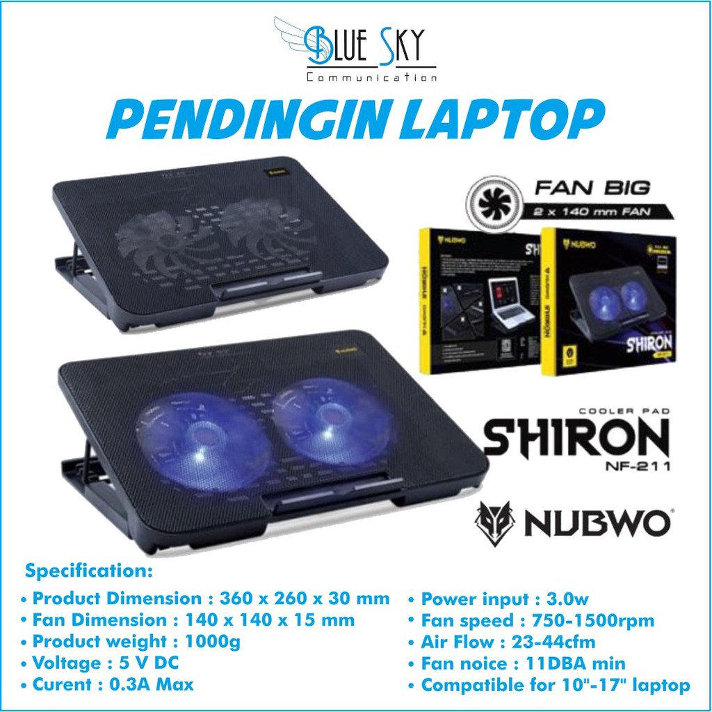 COOLER PAD COOLING PAD NUBWO NF-211