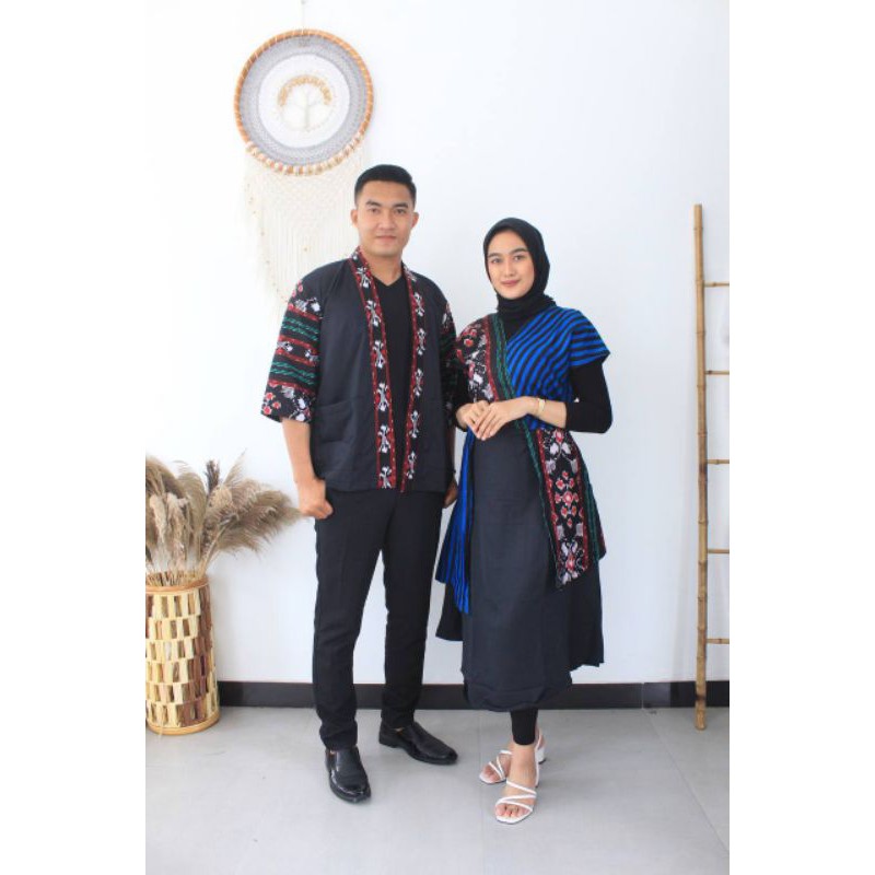 COUPLE BATIK DRESS BATIK SONGKET BATIK COUPLE KIMONO