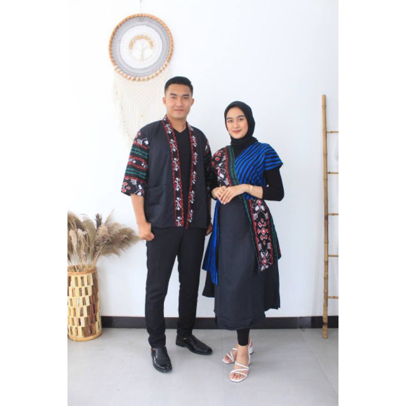 COUPLE BATIK DRESS BATIK SONGKET BATIK COUPLE KIMONO