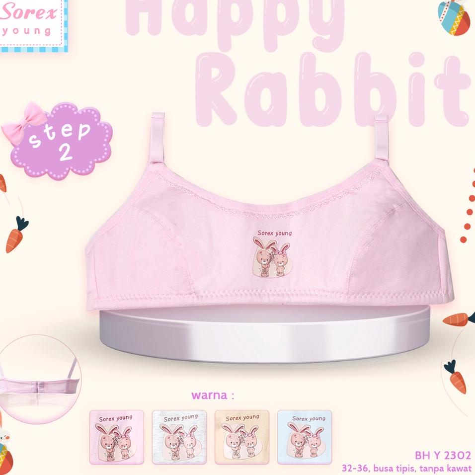 Limited - Bra Remaja Tanpa Kawat Sorex Young Miniset Y 2302 Step 2 Tanpa Kawat