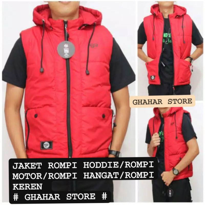 Rompi Penghangat #Rompi Pengendara Motor #Rompi Pendek #Rompi Wanita #Rompi Pria