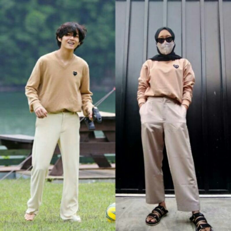 [READY STOK]SWEATER BASIC KIM TAEHYUNG UNOFFICIAL