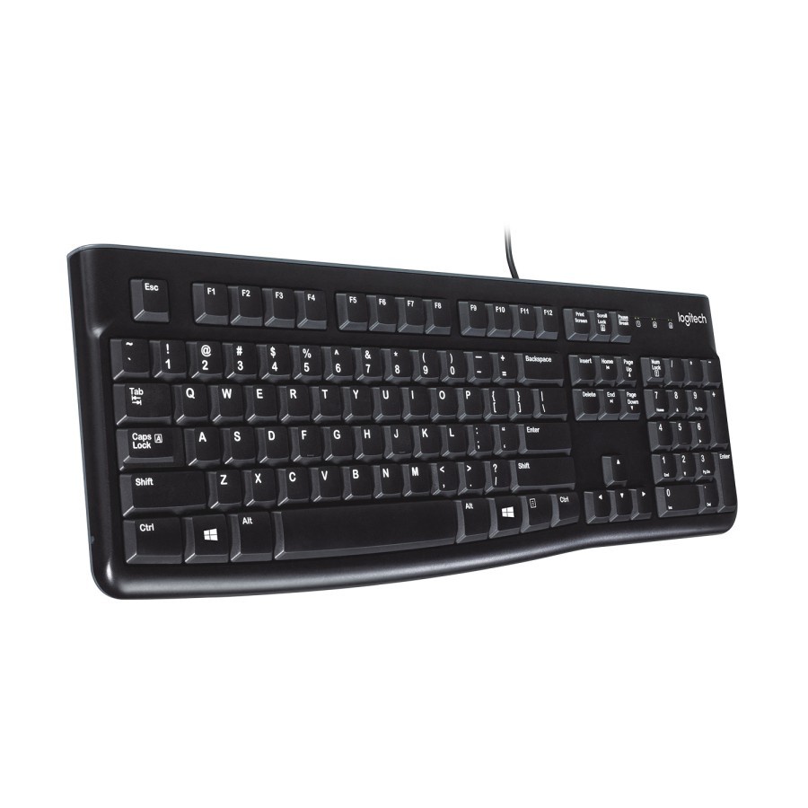 Keyboard USB K-120 Logitech Warna Hitam