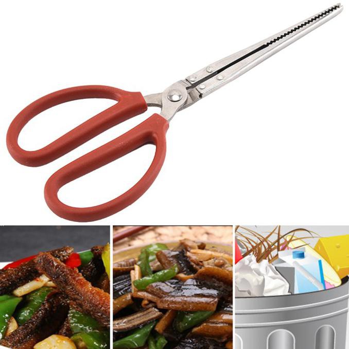 

Terlaris!! Gunting Crab Tongs Gunting Capit Pengambil Kepiting 28cm Flat - CT1716