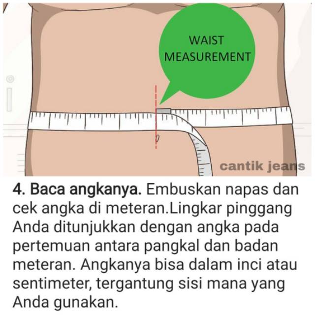 Cara Mengukur Lingkar Pinggang - Ukuran Baju Anak Panduan ...