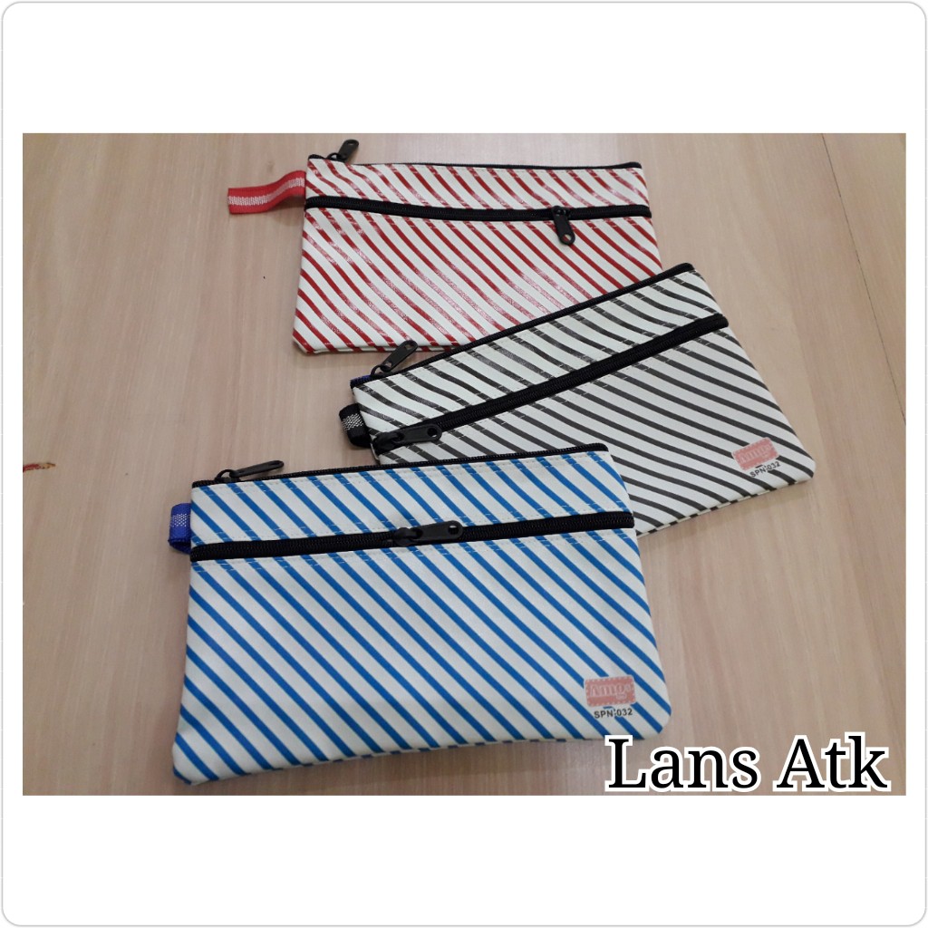 

Zipper Bag A5 Amg SPN-032 Garis / Tas Dokumen / Map