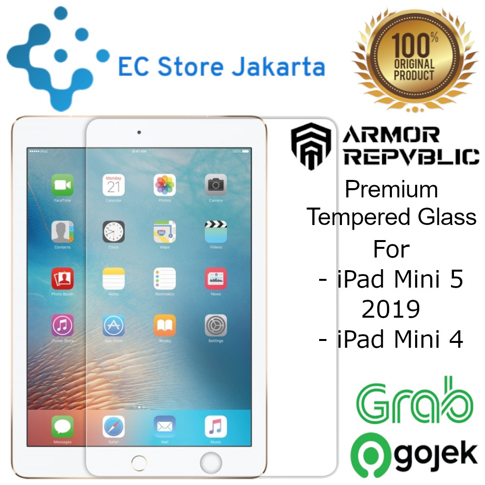 Armor Repvblic Tempered Glass iPad Mini 5 2019 / iPad Mini 4