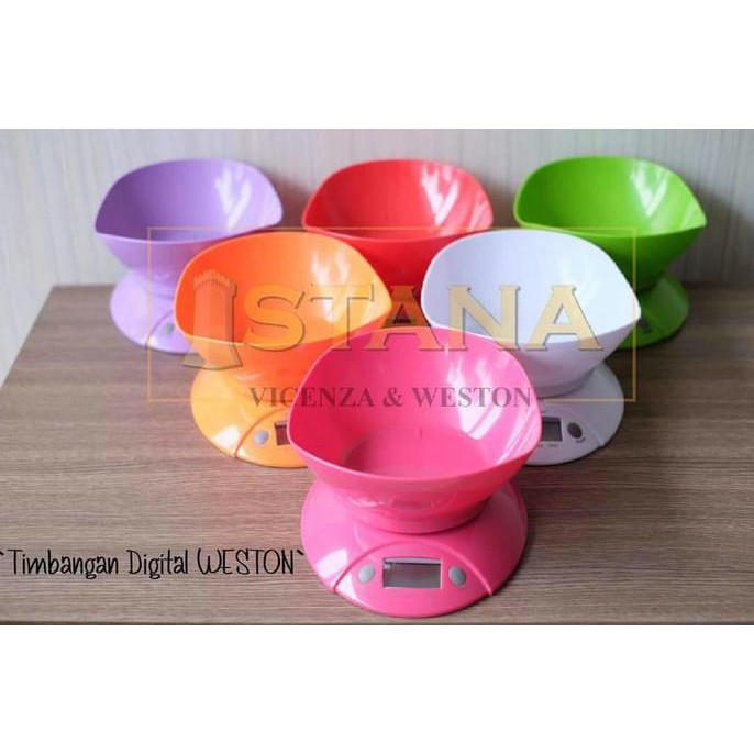 Promo Timbangan Digital Weston Warna Terlaris
