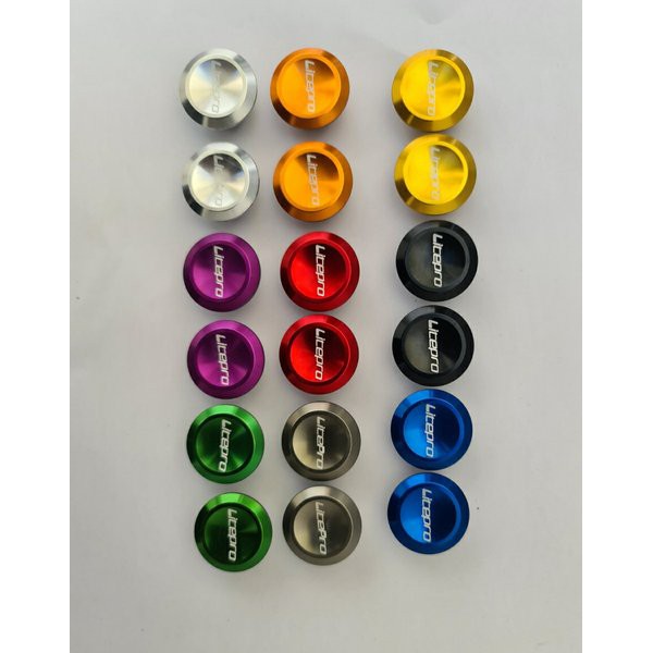 s 5  Bar and Cap Litepro - Tutup Setang Sepeda Litepro - Handlebar Cup