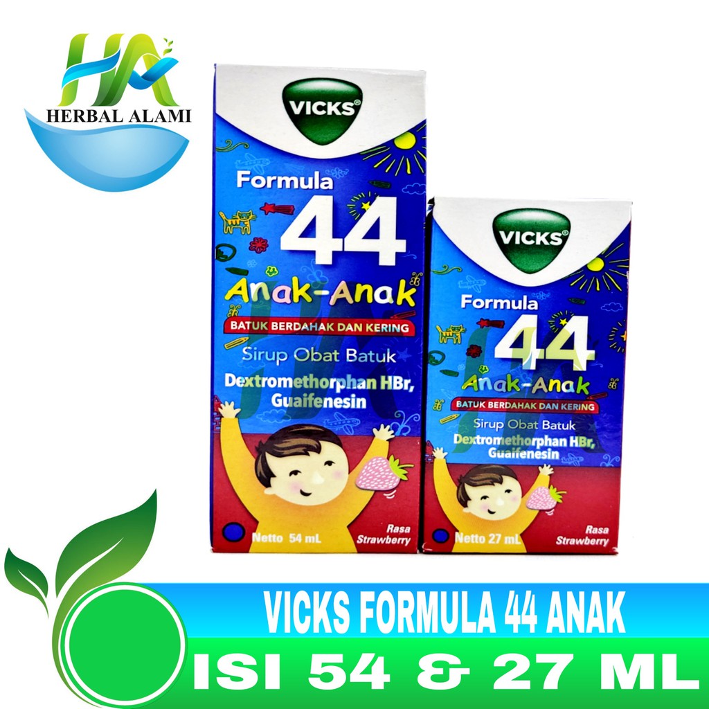 Vicks Formula 44 Anak Syrup / obat Sirup batuk anak