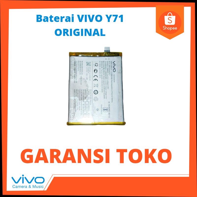 baterai VIVO Y71 ORIGINAL