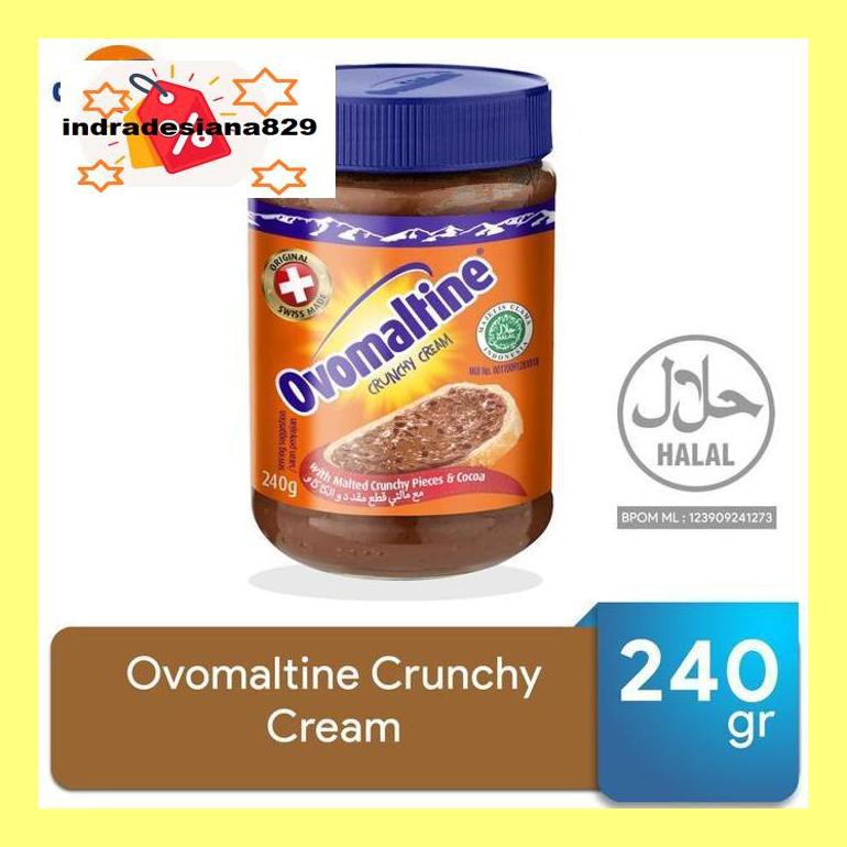 

Sf504Nind Ovomaltine Crunchy Cream 240G Ind504Sm