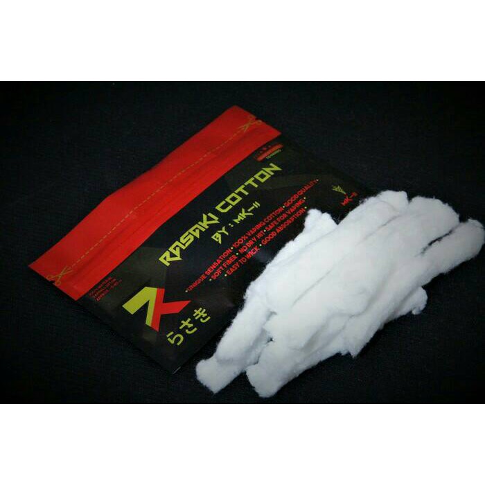 RASAKI COTTON / KAPAS RASAKI MK2 PREMIUM COTTON ORI 100% UANG KEMBALI