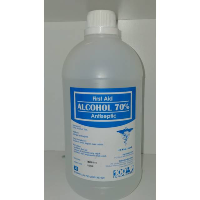 Antiseptic Alkohol 70% First Aid Etanol