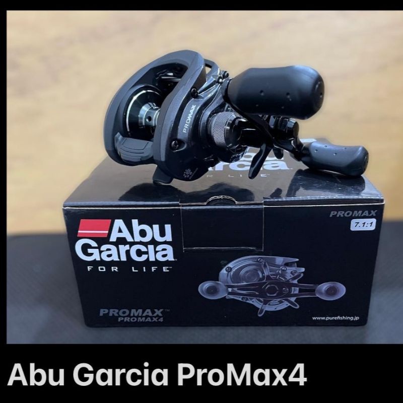 Reel BC Abu Garcia Promax 4L + Soft Bait