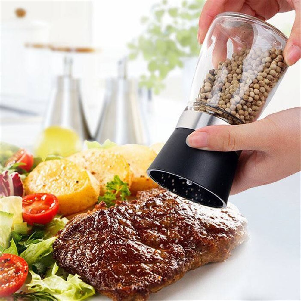 Pepper Grinder Botol Penggiling Bumbu Merica Putar Manual