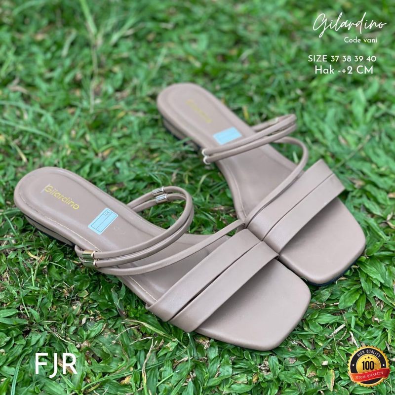 sandal gilardino slip wanita terbaru high quality