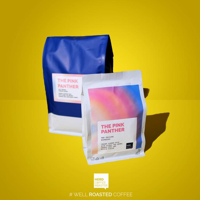 

[ COD ] Kopi The Pink Panther Espresso Blend 250GR Herd Coffee TERPERCAYA Kode 1474