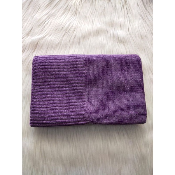 PASMINA RAJUT GLITTER PREMIUM/ PASHMINA RAJUT GLITTER/ HIJAB RAJUT GLITTER/ cocok tuk pengantin dan acara formal-UNGU/LILAC