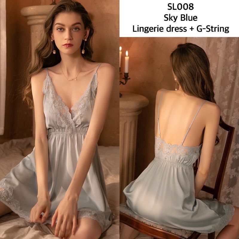[ LINGERIE MASTER ] - (L-5) Sexy Lingerie Dress Baju Tidur Sexy Lingerie Wanita / Lingerie Sexy Baju Sexy Wanita / Seserahan-4