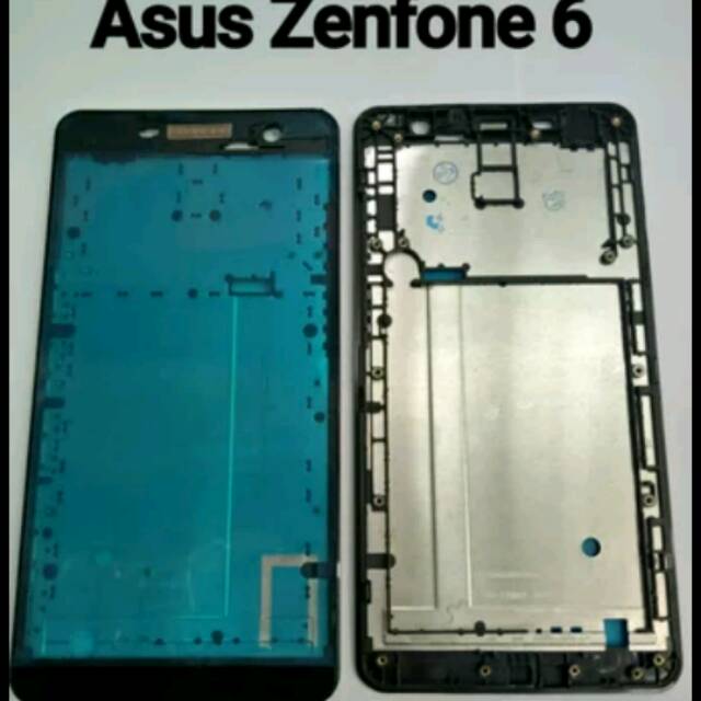 FRAME DUDUKAN LCD TULANG TENGAH ASUS ZENFONE6 ORIGINAL