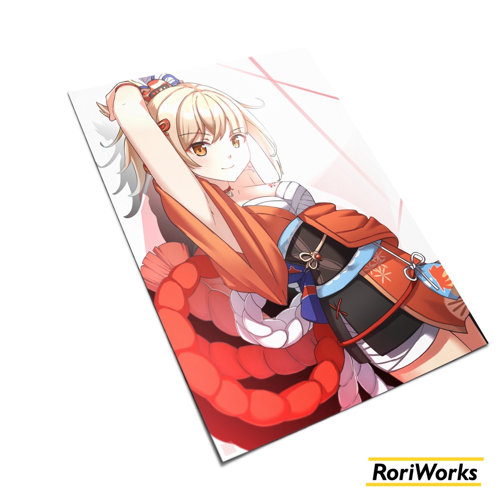 Poster Anime - Yoimiya Genshin Impact