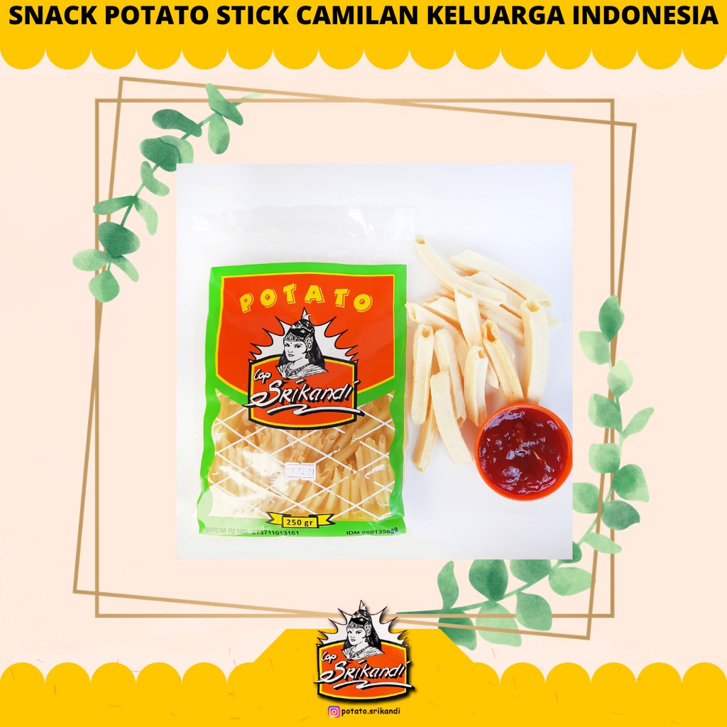 

SNACK KENTANG POTATO STICK SRIKANDI