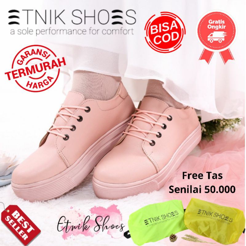 Sepatu Wanita sneakers cewek Premium Ayesha Etnik Shoes