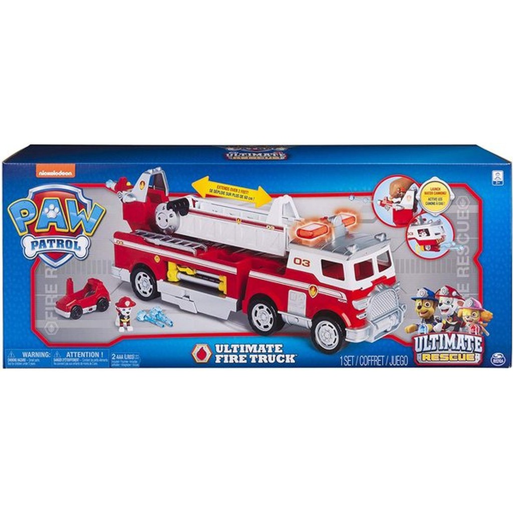 paw patrol semi truck