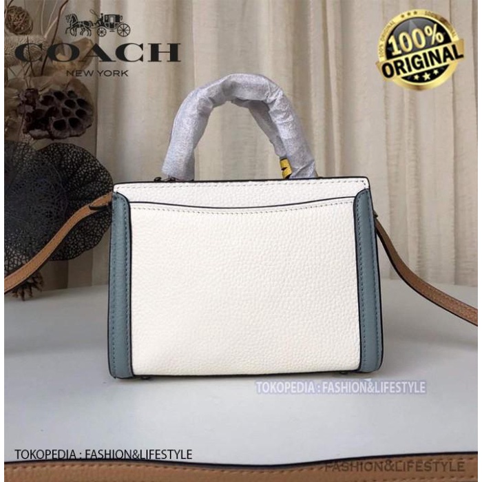COACH Micro Zoe Crossbody Bag In Colorblock ORIGINAL 100% COACH