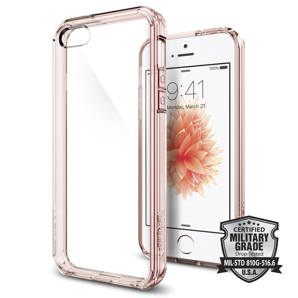 Spigen iPhone SE/5S/5 Case Ultra Hybrid Rose Crystal