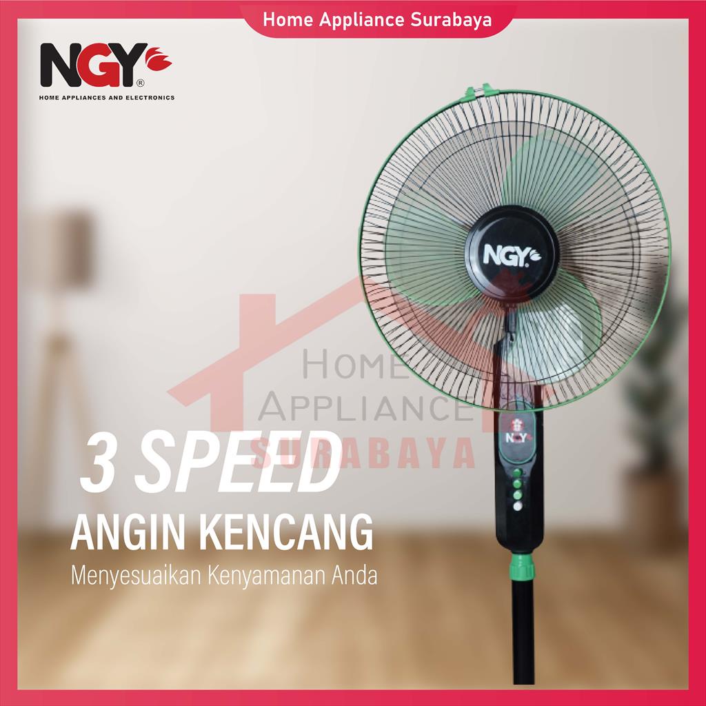 Kipas Angin Berdiri Kaki Silang / Stand Fan Nagoya 16 Inch NG-1601 SF