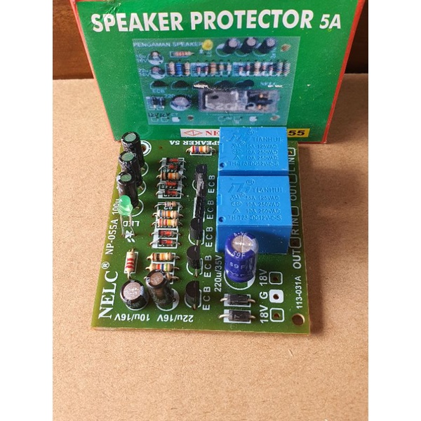 SPEAKER PROTECTOR STEREO 5A NELC N-055