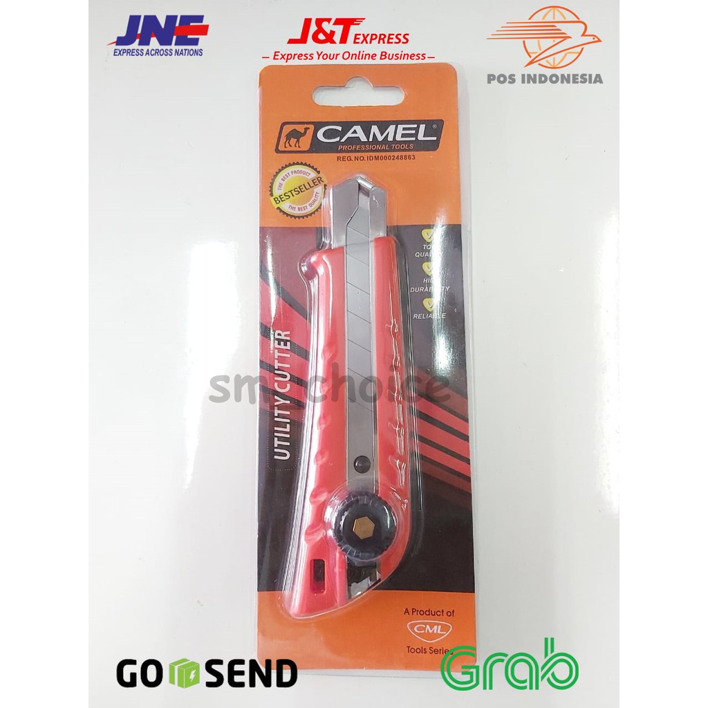 

PISAU CUTTER - CUTTER - PISAU KATER - CUTER CAMEL BESAR