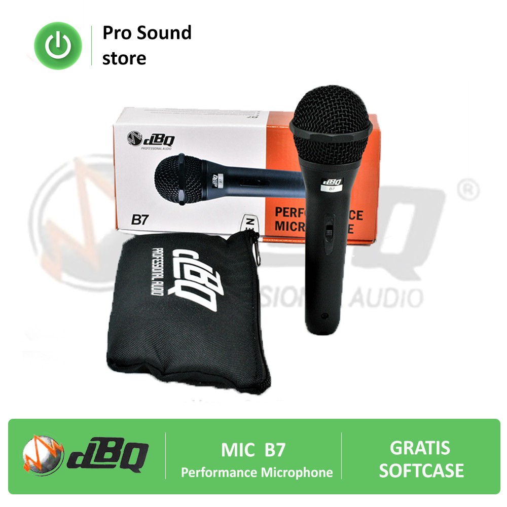 Microphone Mic DBQ B7 Performance Vocal Microphone ORIGINAL HIGH QUALITY