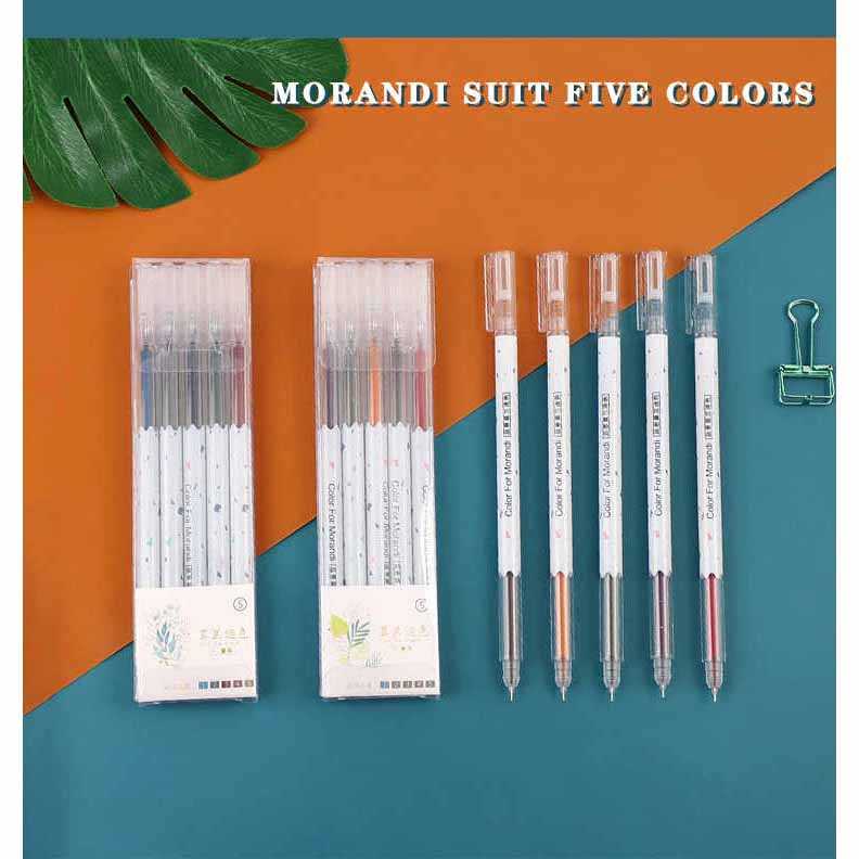 

Zee 5PCS Gel Pen Pena Pulpen Bolpoin 0.5mm || Alat Tulis Kantor Sekolah Karakter Multifungsi Barang Murah Unik Lucu - HP7211A