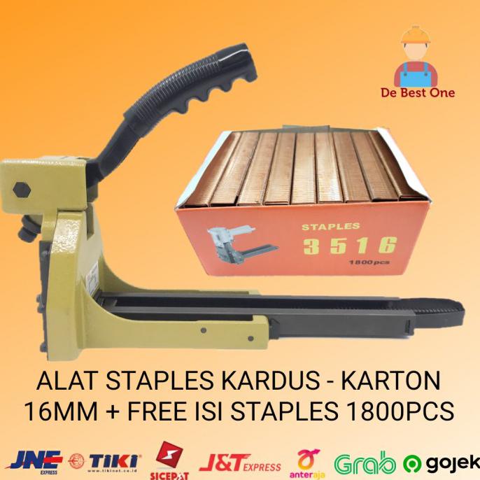 

Murah Stapler Dus - Karton / Staples Karton - Dus 16Mm Gratis Isi 1800Pcs