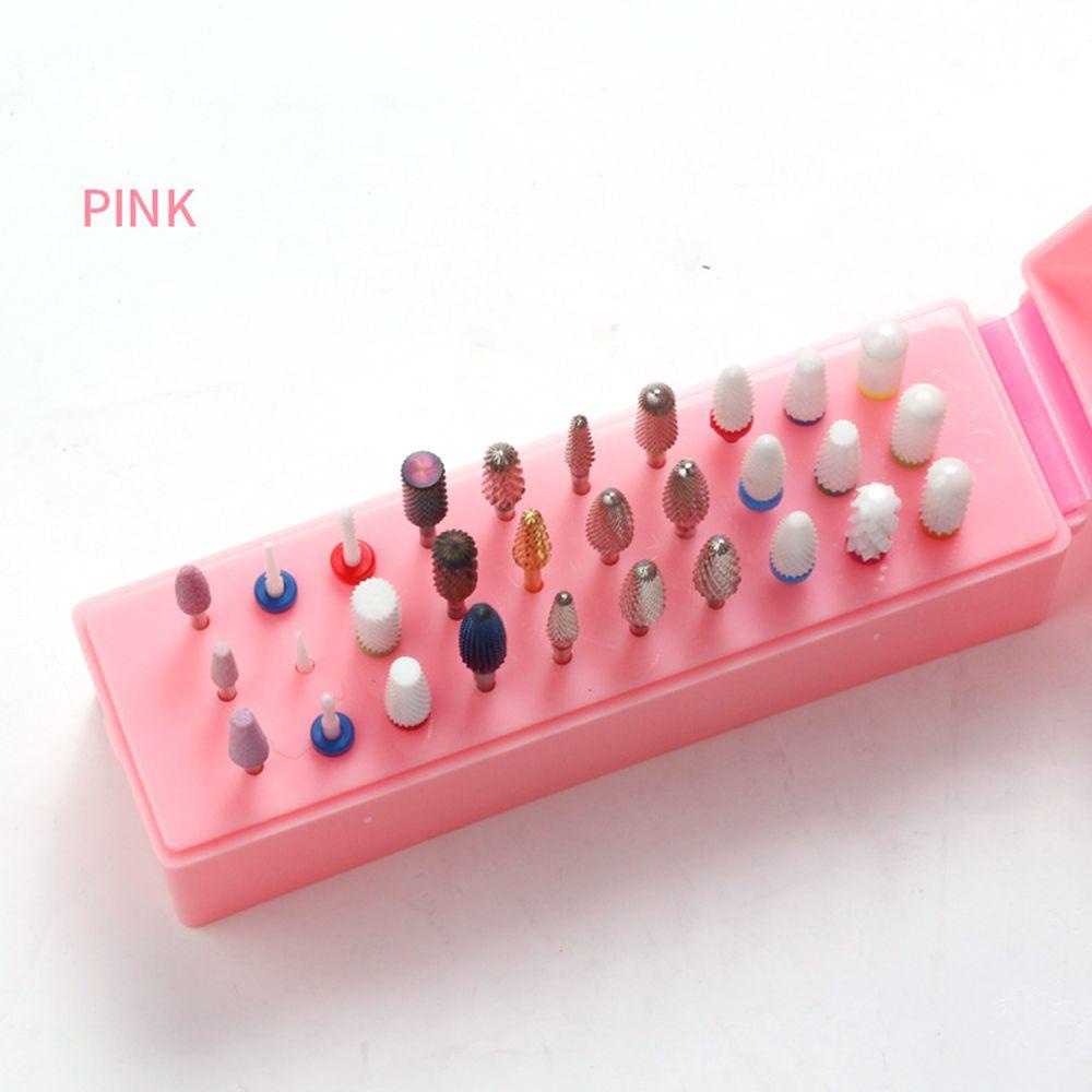 Holder Display Mata Bor Pengikir Kuku Untuk Manicure