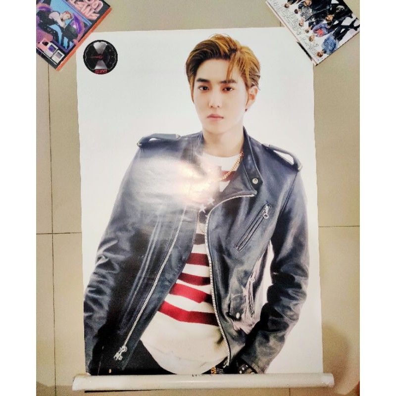 EXO Album VIVACE POSTER & Photocard PC Sehun / POSTER Suho OFFICIAL