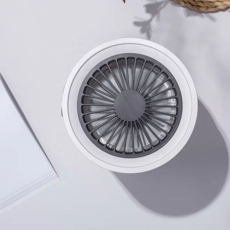 Portable Air Purifier Rechargeable Car Mobil Ruangan pembersih udara dengan filter hepa dan air quality check dengan baterai