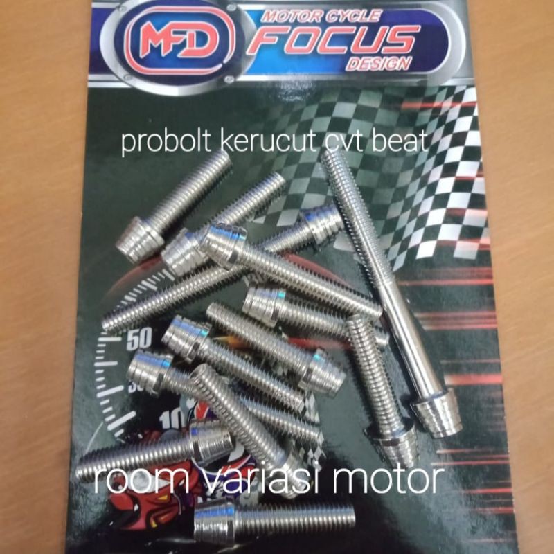 BAUT PROBOLT CVT BEAT VARIO SCOOPY BAUT PROBOLT CVT THAILAND CHROME BEAT VARIO SCOOPY